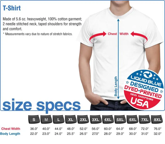 Liquid Blue TShirt Men Bird Song Chest TShirt
