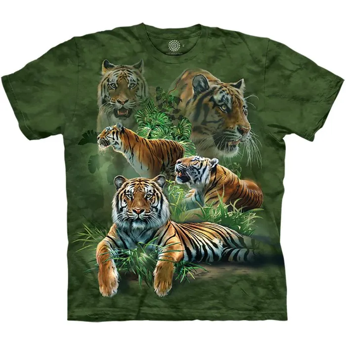 Liquid Blue TShirt Men Cosmic Cat Classic Cotton TShirt