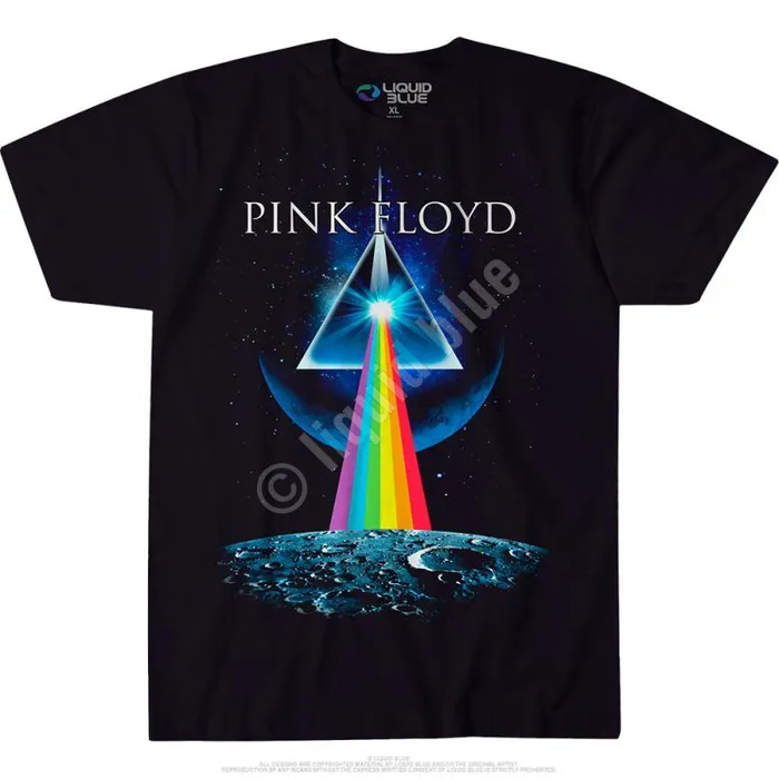Liquid Blue TShirt Men Dark Side Invasion Black TShirt