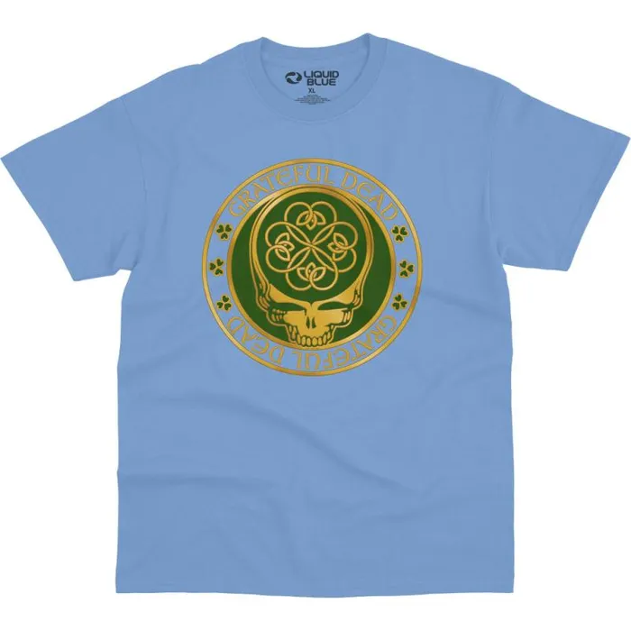 Liquid Blue TShirt Men Emerald Dead TShirt