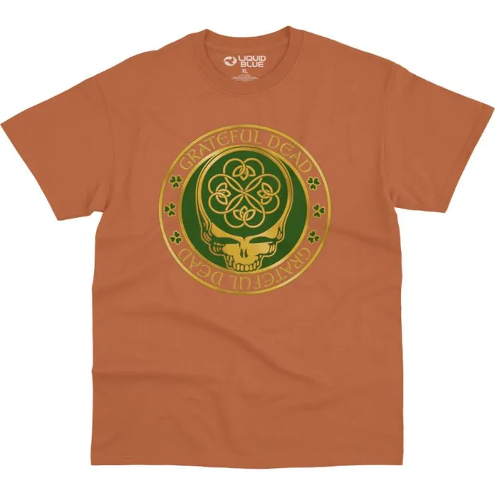 Liquid Blue TShirt Men Emerald Dead TShirt