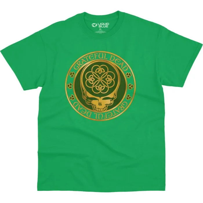 Liquid Blue TShirt Men Emerald Dead TShirt