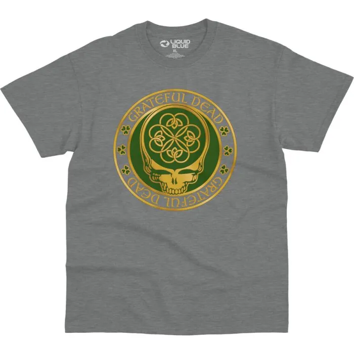 Liquid Blue TShirt Men Emerald Dead TShirt