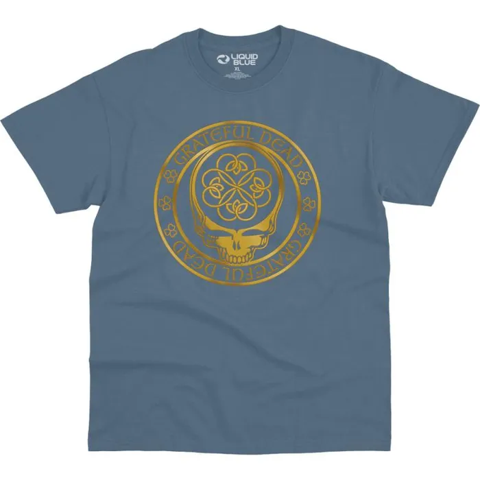 Liquid Blue TShirt Men Emerald Dead TShirt
