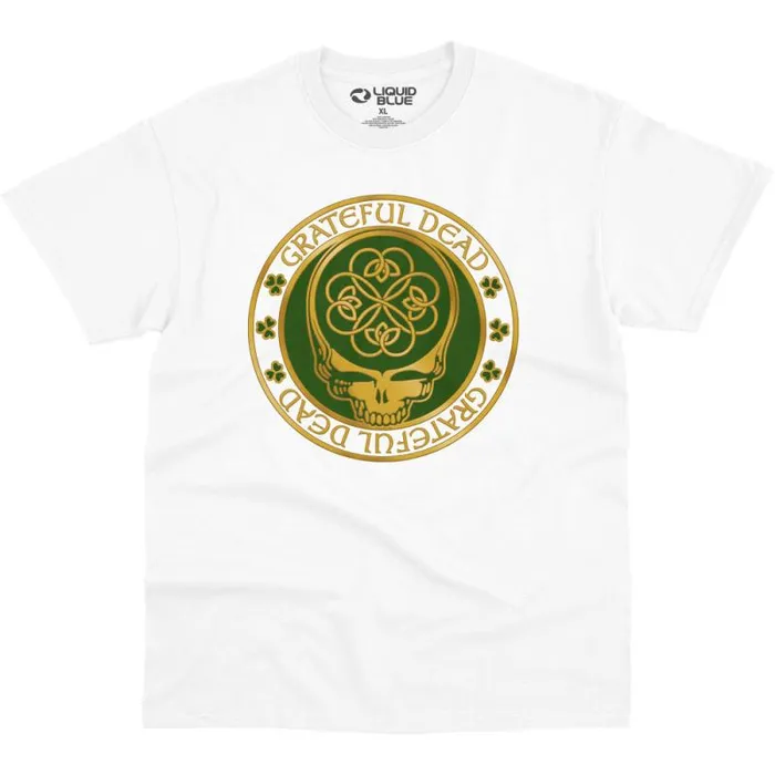 Liquid Blue TShirt Men Emerald Dead TShirt