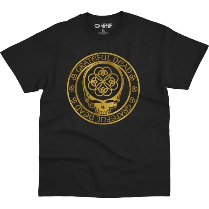 Liquid Blue TShirt Men Emerald Dead TShirt