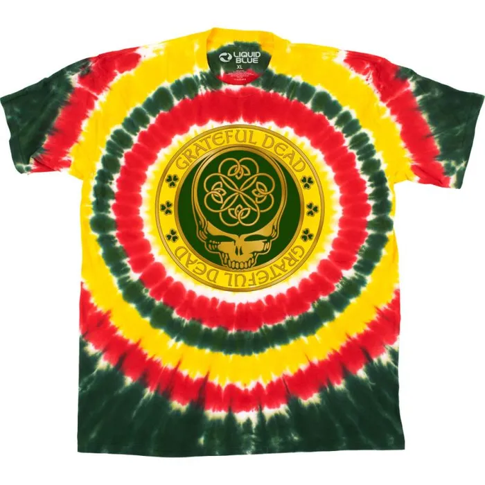 Liquid Blue TShirt Men Emerald Dead TShirt