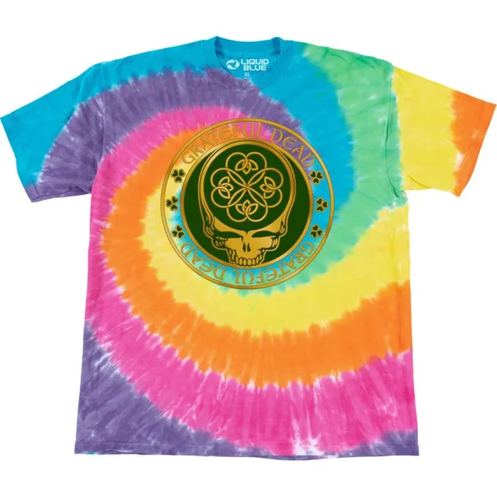 Liquid Blue TShirt Men Emerald Dead TShirt
