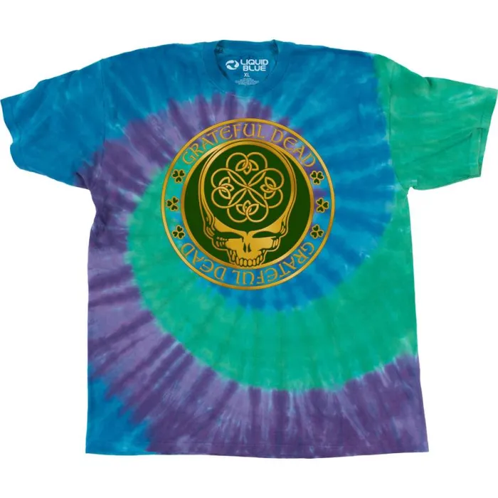 Liquid Blue TShirt Men Emerald Dead TShirt