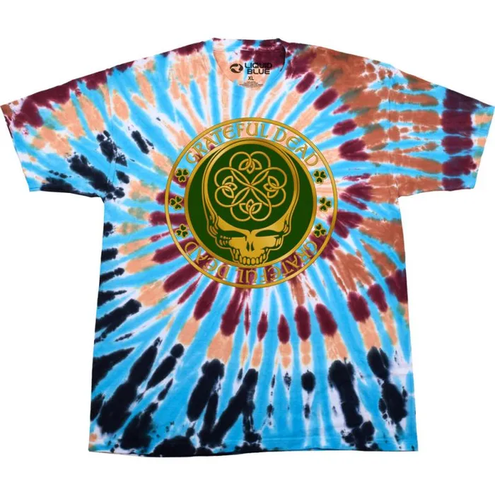 Liquid Blue TShirt Men Emerald Dead TShirt