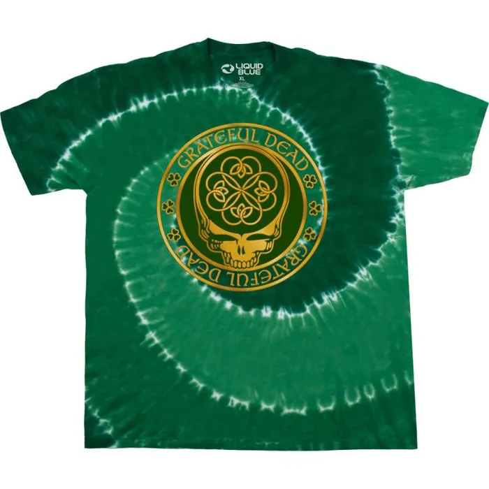 Liquid Blue TShirt Men Emerald Dead TShirt