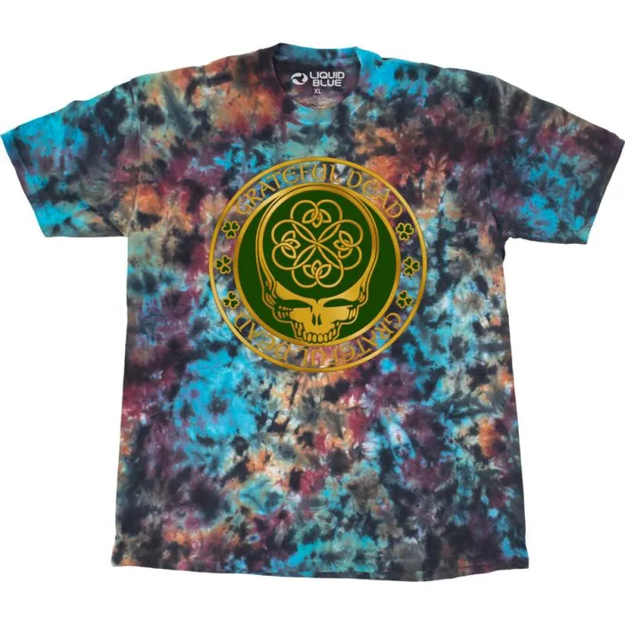 Liquid Blue TShirt Men Emerald Dead TShirt