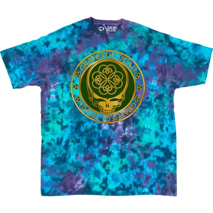 Liquid Blue TShirt Men Emerald Dead TShirt