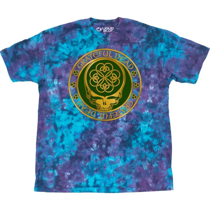 Liquid Blue TShirt Men Emerald Dead TShirt