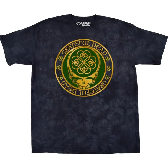 Liquid Blue TShirt Men Emerald Dead TShirt