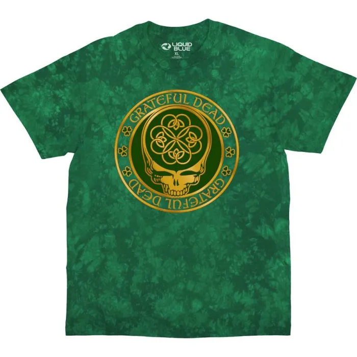 Liquid Blue TShirt Men Emerald Dead TShirt