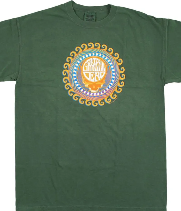 Liquid Blue TShirt Men GD Orange Sunshine SYF Green TShirt