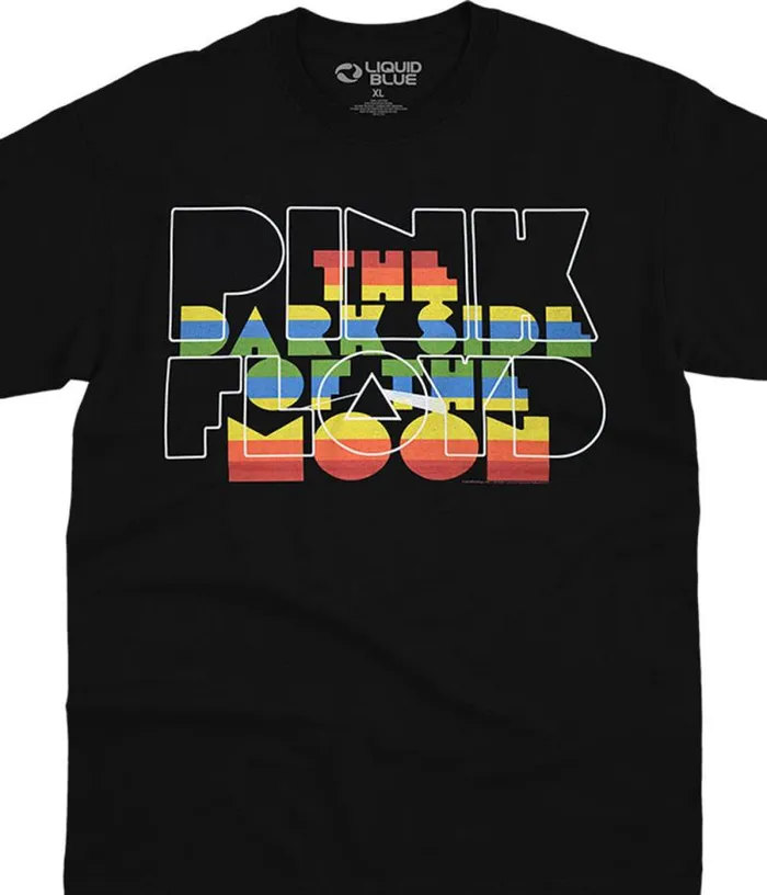 Liquid Blue TShirt Men Its All Dark Black TShirt