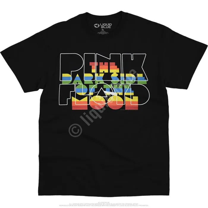Liquid Blue TShirt Men Its All Dark Black TShirt