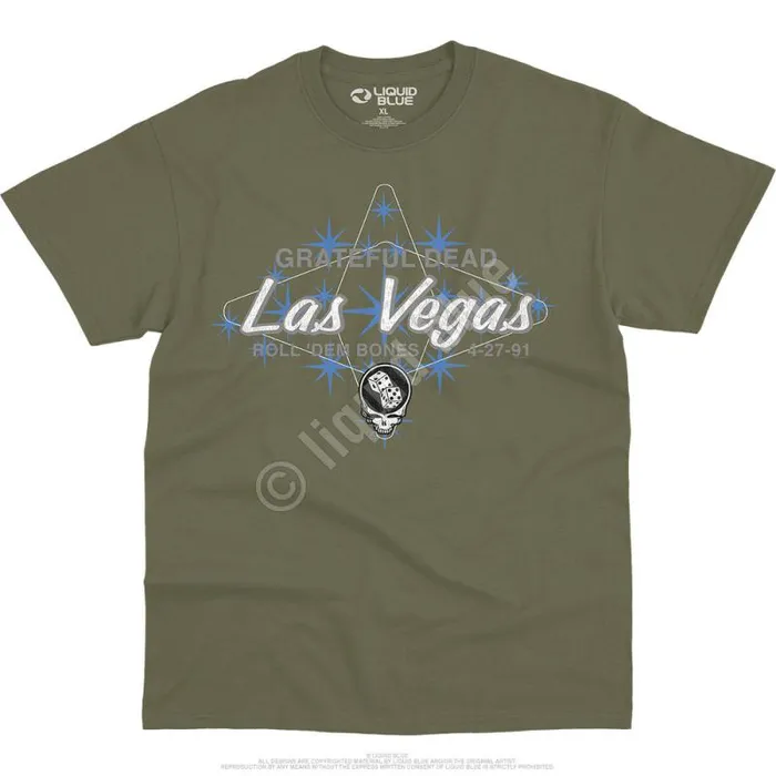 Liquid Blue TShirt Men Las Vegas TShirt