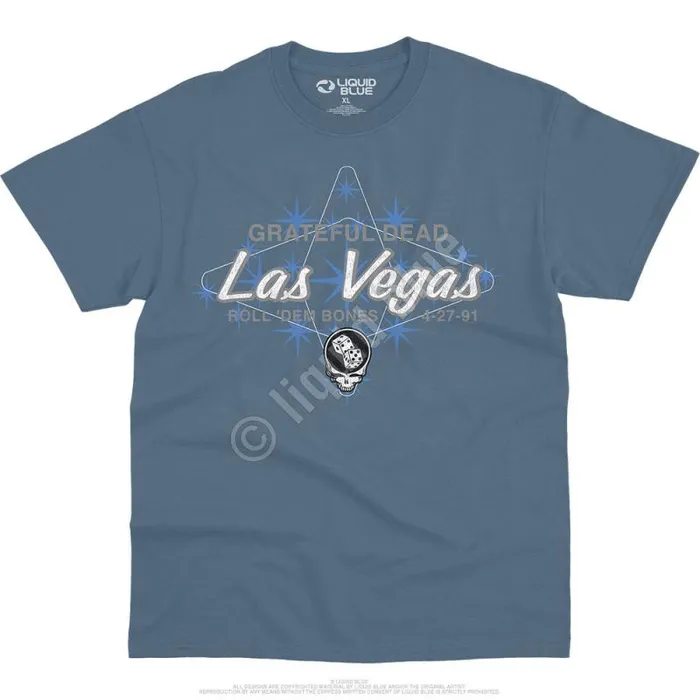 Liquid Blue TShirt Men Las Vegas TShirt