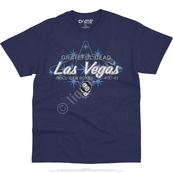 Liquid Blue TShirt Men Las Vegas TShirt