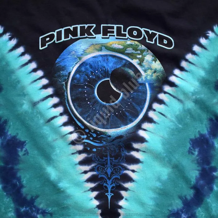 Liquid Blue TShirt Men Pulse V TieDye TShirt