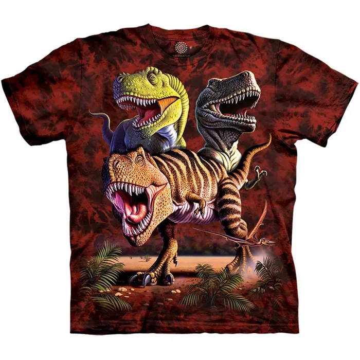 Liquid Blue TShirt Men Rex Collage Classic Cotton TShirt