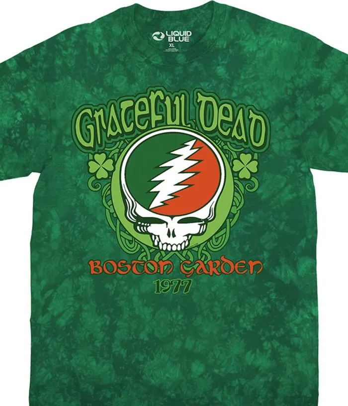 Liquid Blue TShirt Men Shamrock 77 TShirt