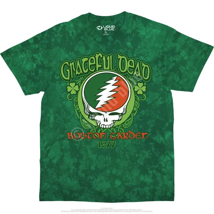 Liquid Blue TShirt Men Shamrock 77 TShirt