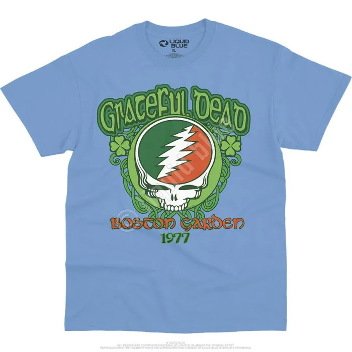 Liquid Blue TShirt Men Shamrock 77 TShirt