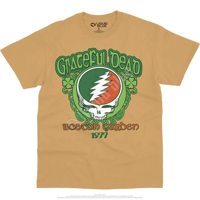 Liquid Blue TShirt Men Shamrock 77 TShirt