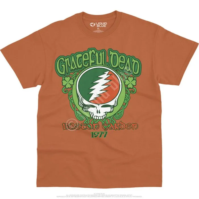 Liquid Blue TShirt Men Shamrock 77 TShirt