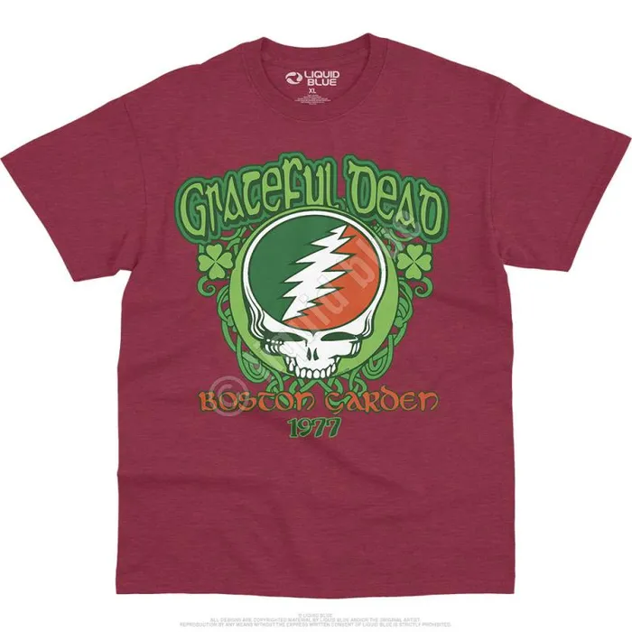 Liquid Blue TShirt Men Shamrock 77 TShirt