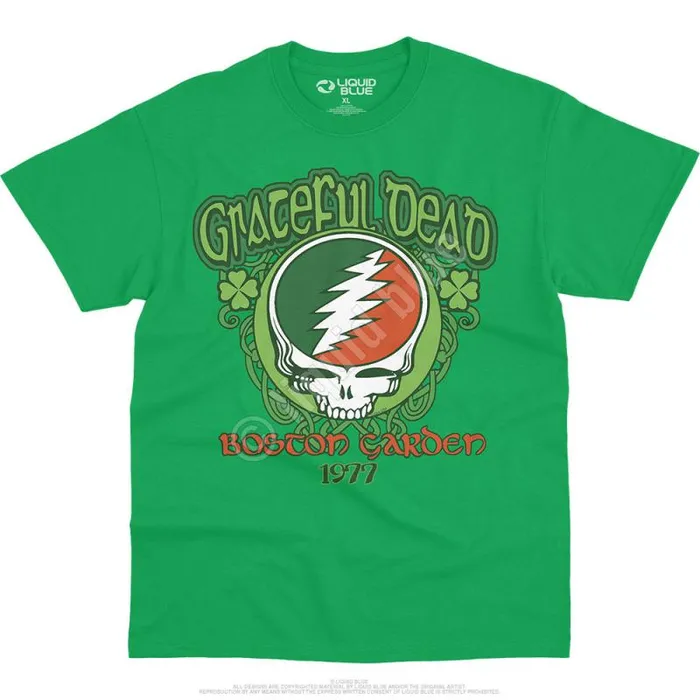 Liquid Blue TShirt Men Shamrock 77 TShirt