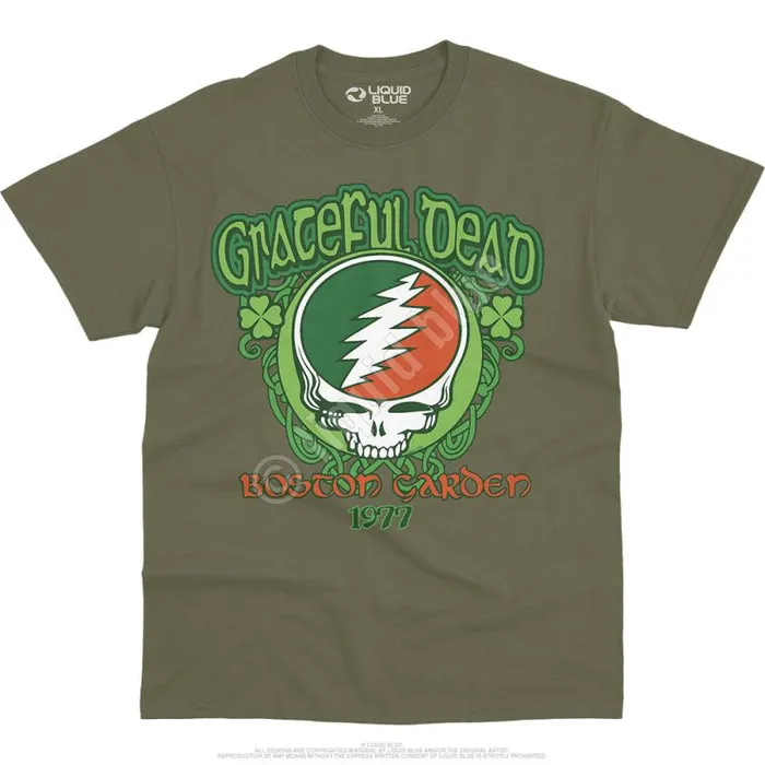 Liquid Blue TShirt Men Shamrock 77 TShirt