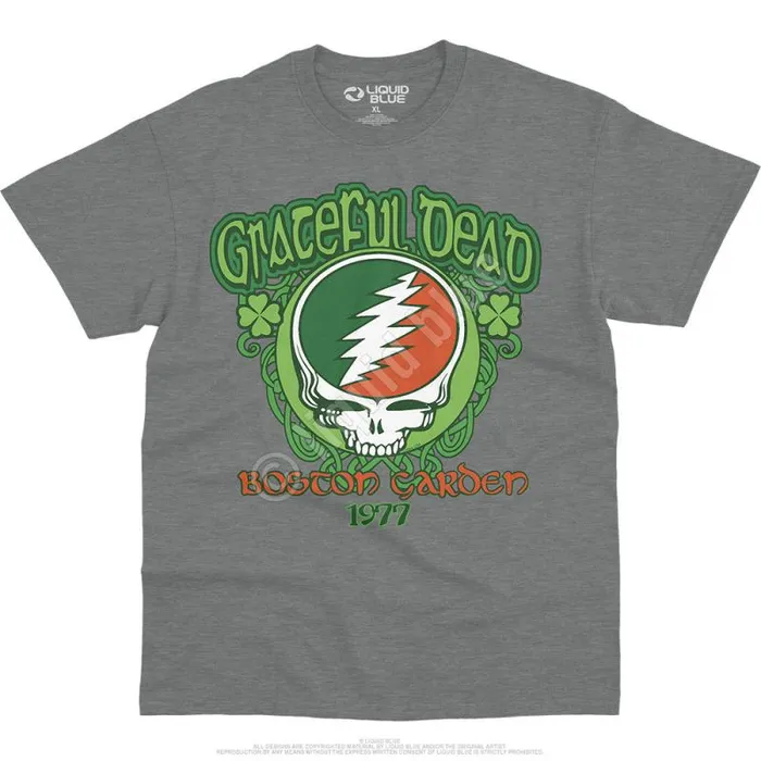 Liquid Blue TShirt Men Shamrock 77 TShirt