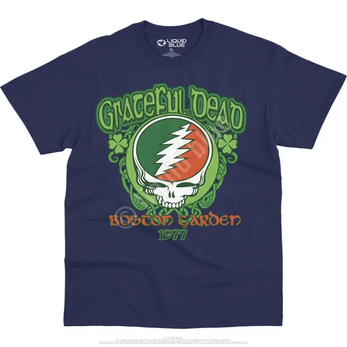 Liquid Blue TShirt Men Shamrock 77 TShirt