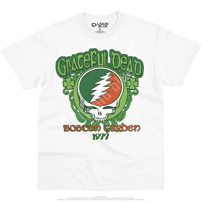 Liquid Blue TShirt Men Shamrock 77 TShirt