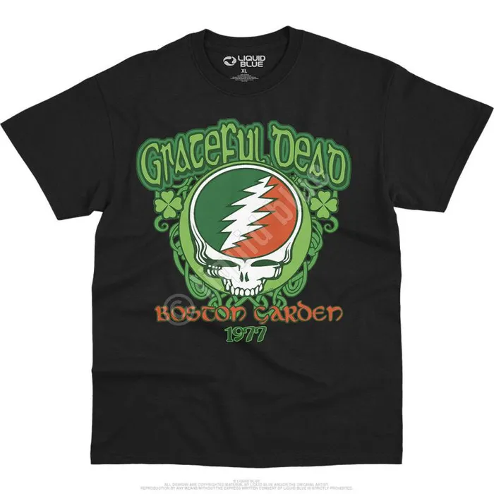Liquid Blue TShirt Men Shamrock 77 TShirt