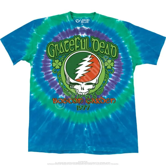 Liquid Blue TShirt Men Shamrock 77 TShirt