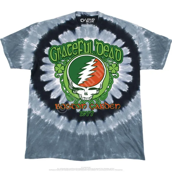 Liquid Blue TShirt Men Shamrock 77 TShirt