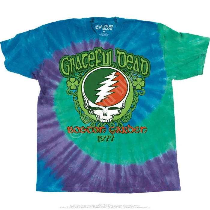 Liquid Blue TShirt Men Shamrock 77 TShirt