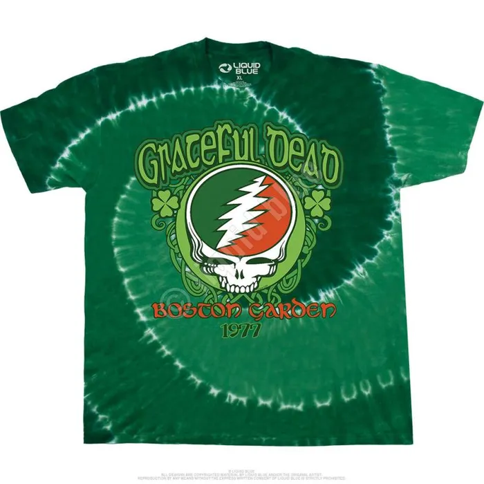 Liquid Blue TShirt Men Shamrock 77 TShirt
