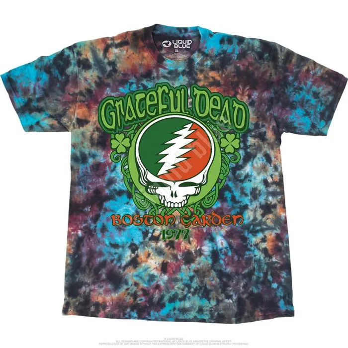 Liquid Blue TShirt Men Shamrock 77 TShirt