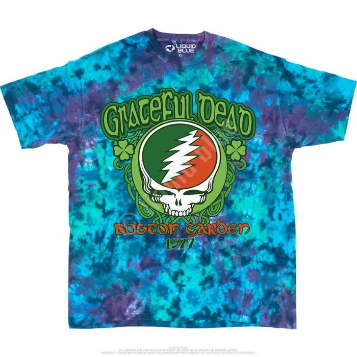 Liquid Blue TShirt Men Shamrock 77 TShirt