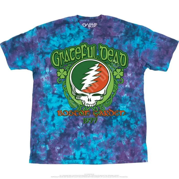 Liquid Blue TShirt Men Shamrock 77 TShirt