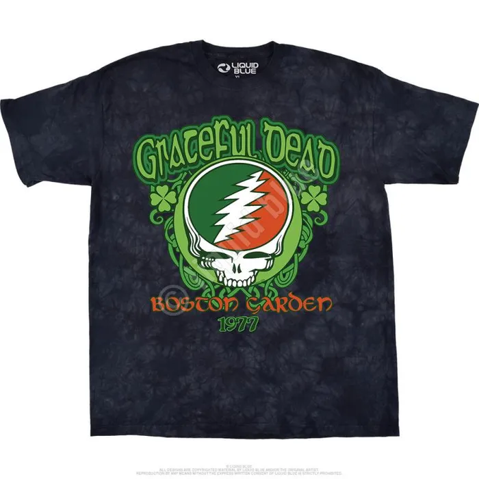 Liquid Blue TShirt Men Shamrock 77 TShirt