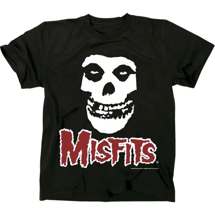 Liquid Blue TShirt Men Skull Fiend Black TShirt