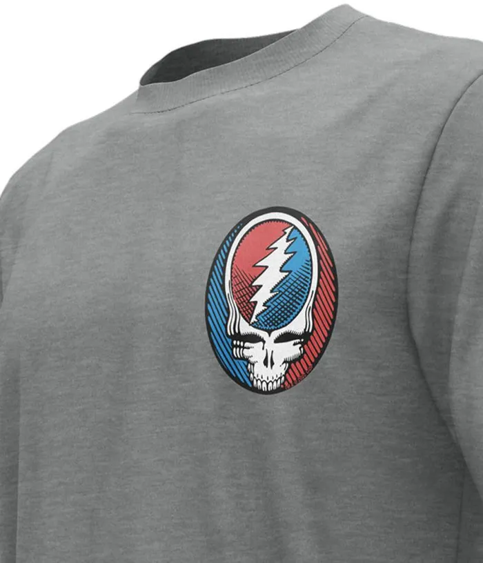 Liquid Blue TShirt Men Steal Your Face Underground Chest TShirt
